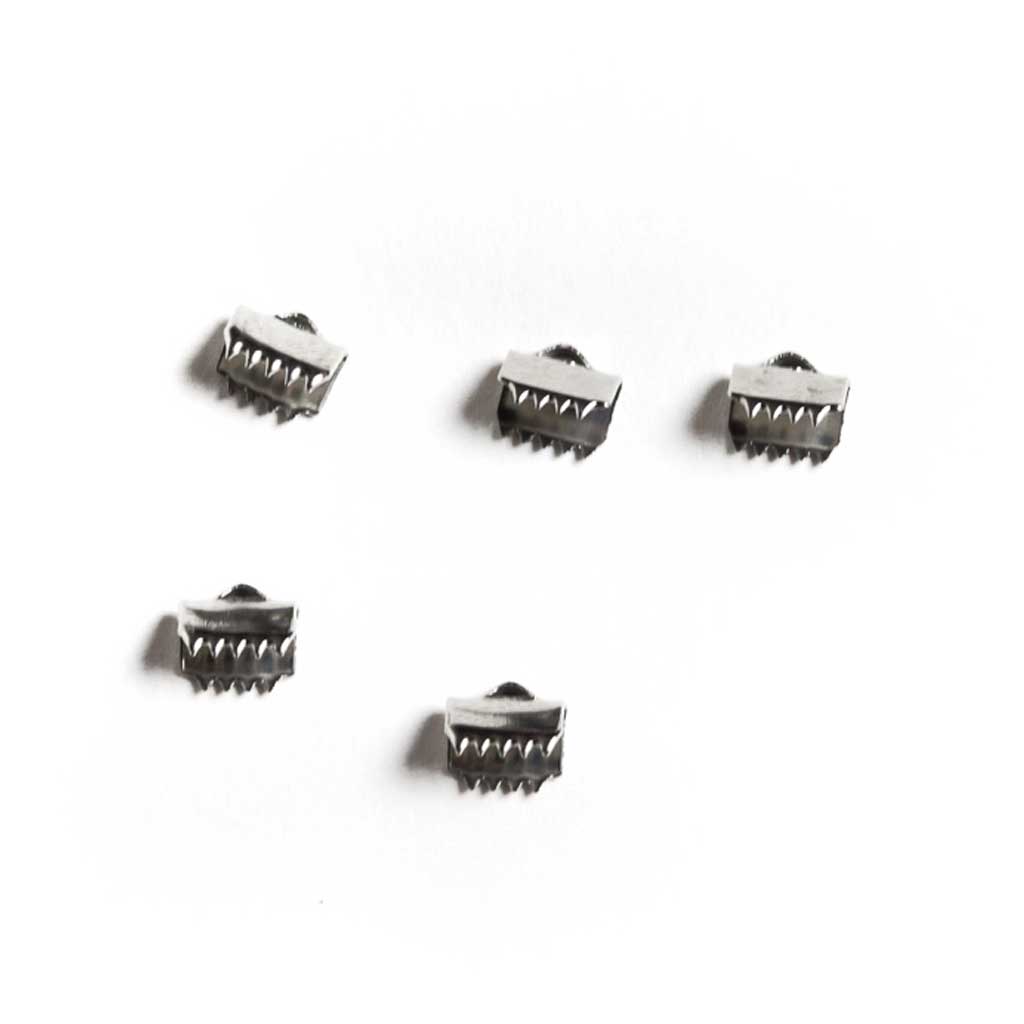 Stainless Steel Ribbon/Cord Clamp - 6.5mm