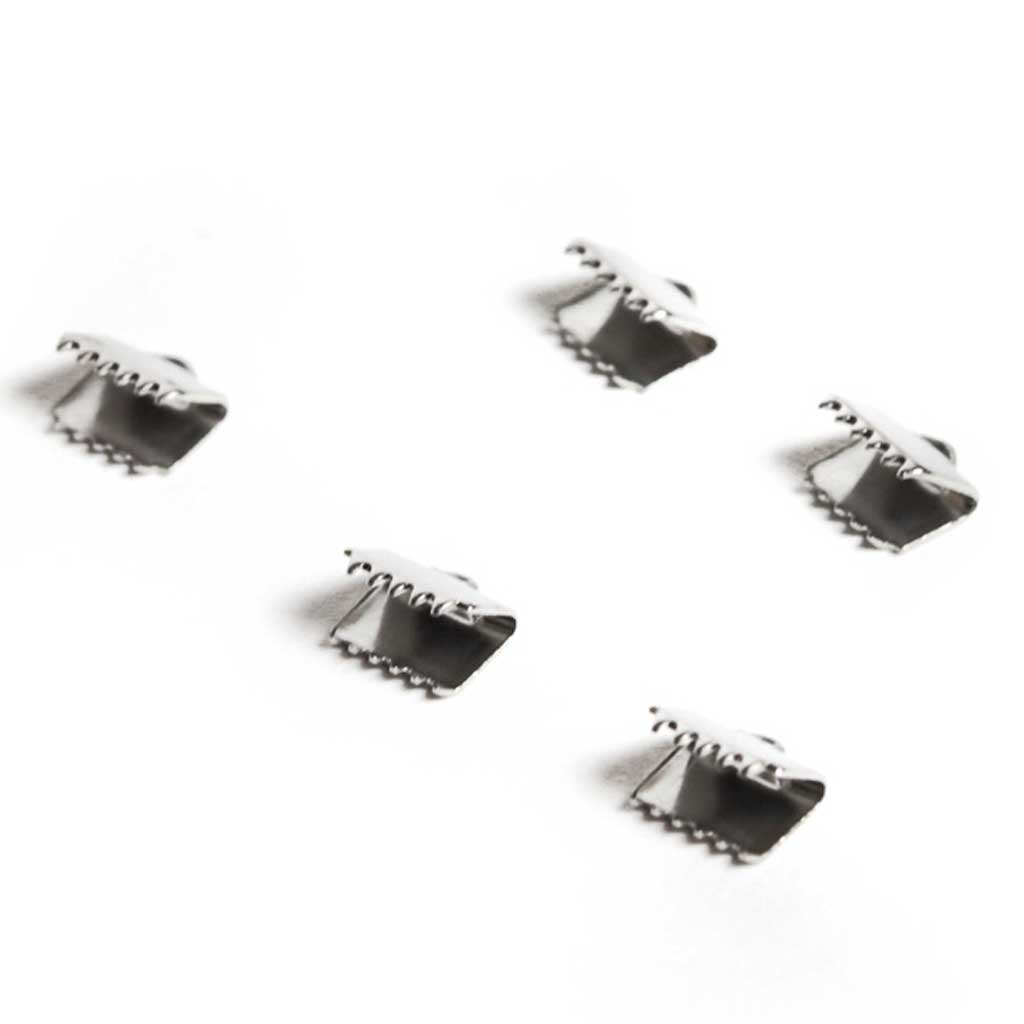 Stainless Steel Ribbon/Cord Clamp - 8.5mm