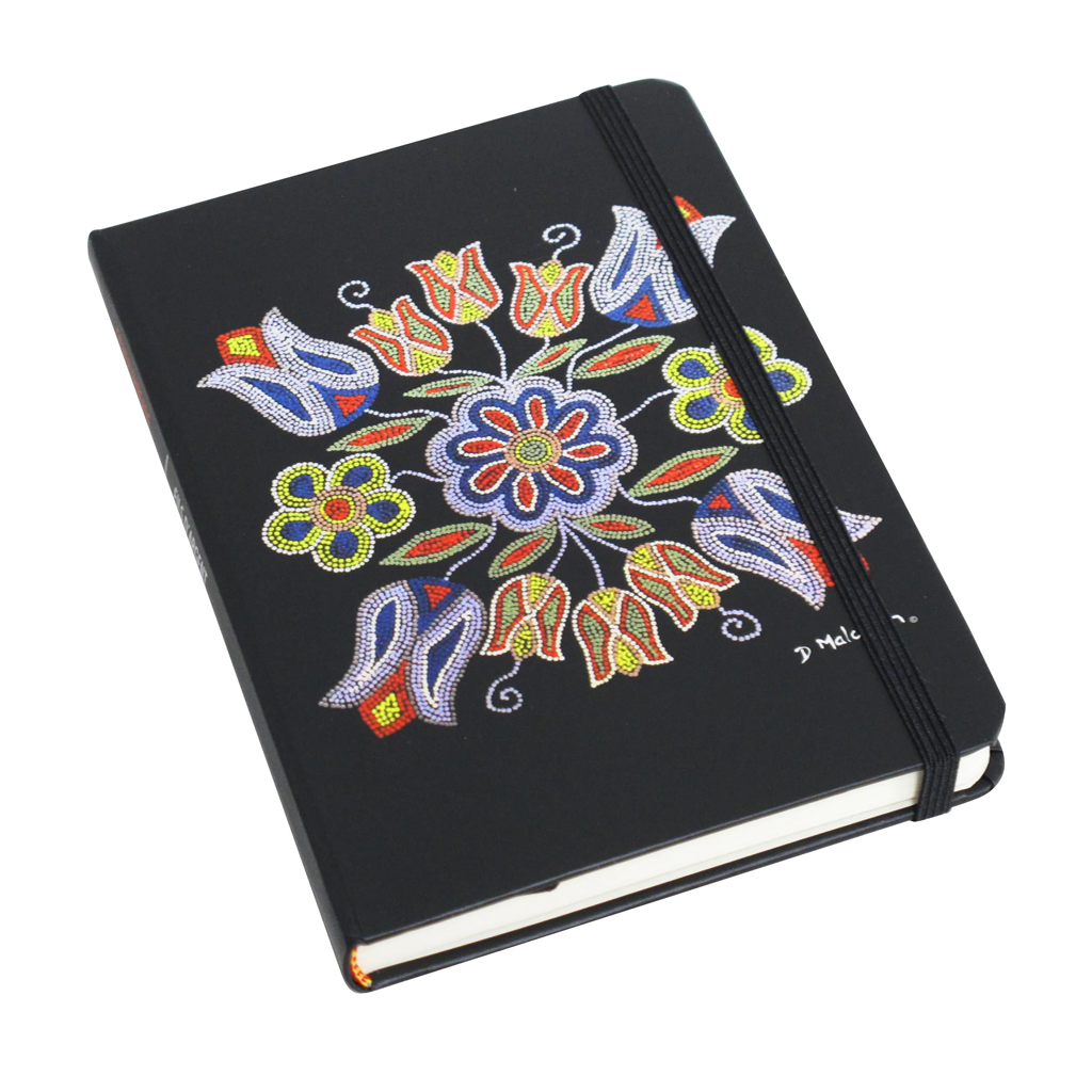 &#39;Silver Threads&#39; Hardcover Journal by Deb Malcolm