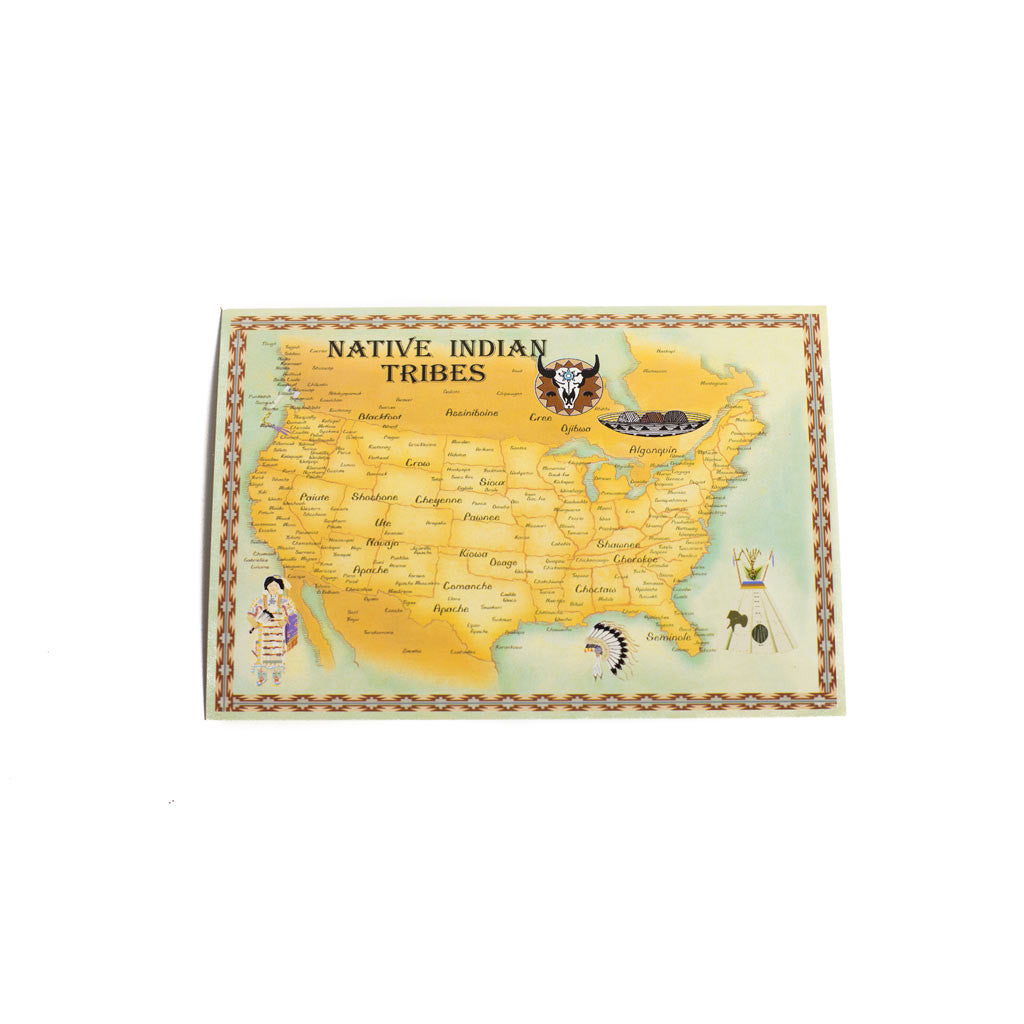 Tribal Map - Available in 2 Sizes - Beaded Dreams
 - 1
