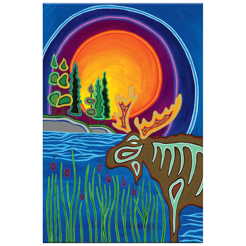 &#39;Spirit of the Mooz&#39; by Patrick Hunter - 12&quot; x 18&quot; Print