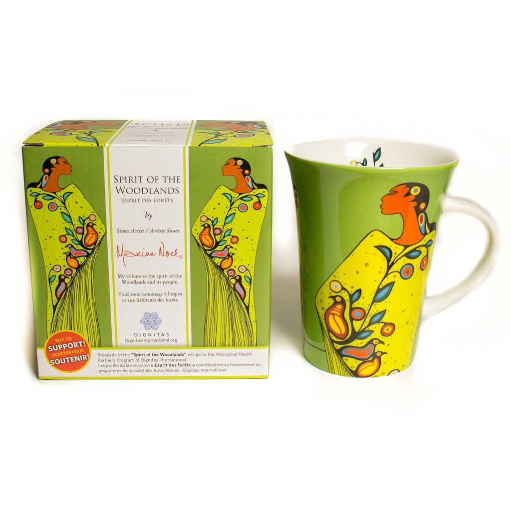 'Spirit of the Woodlands' mug by Maxine Noel