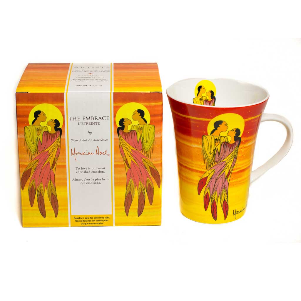 'The Embrace' mug by Maxine Noel