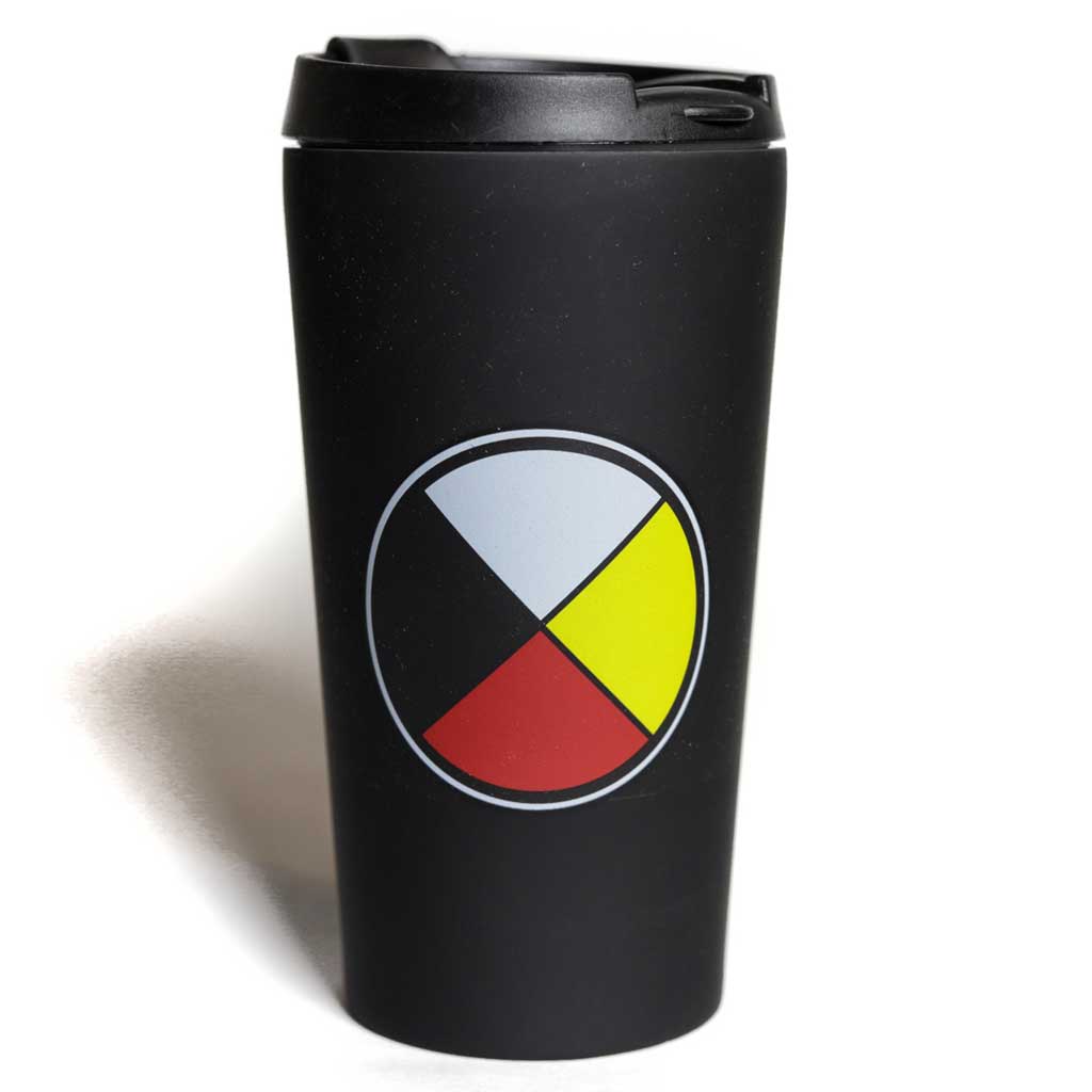 Medicine Wheel Stainless Steel Travel Mug