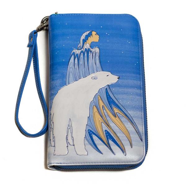 'Mother Winter' Travel Wallet by Maxine Noel
