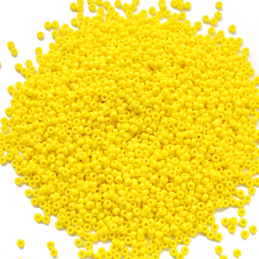 Yellow Opaque - Size 11/0 Miyuki