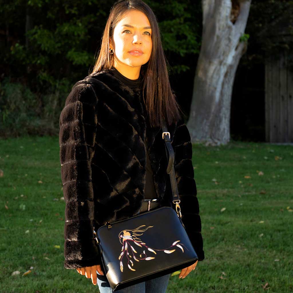 &#39;Eagle&#39;s Gift&#39; Artist Purse by Maxine Noel