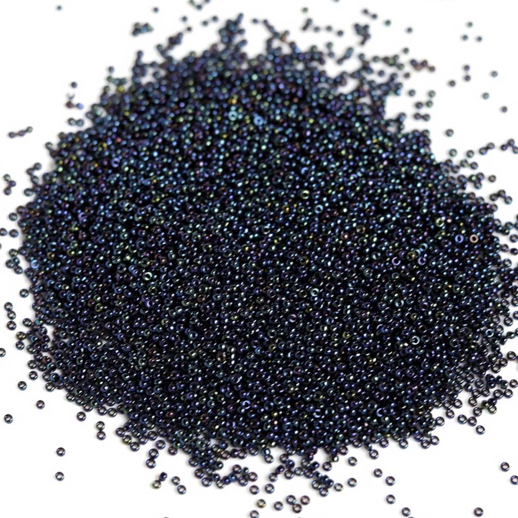 Blue Opaque Iris - Size 15/0 Miyuki