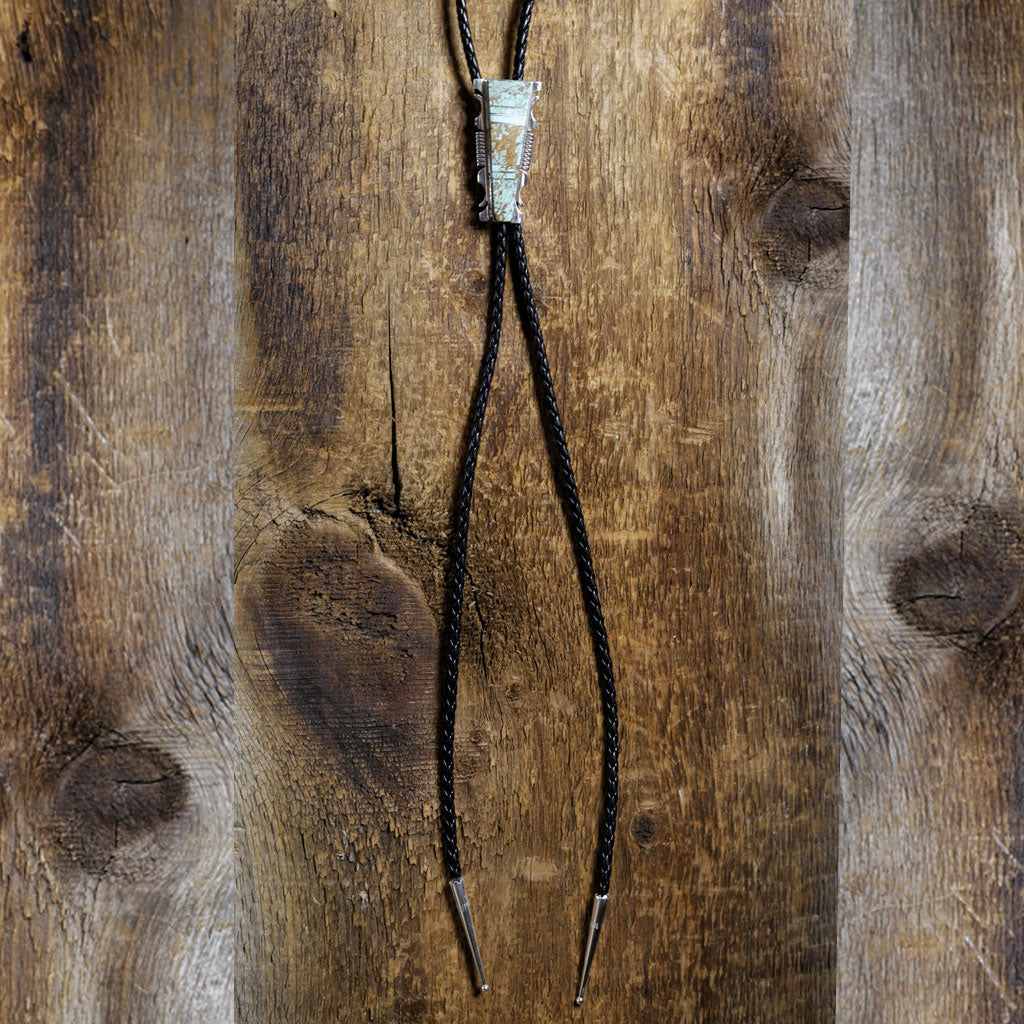 Navajo Bolo w/ Turquoise by Steve Francisco