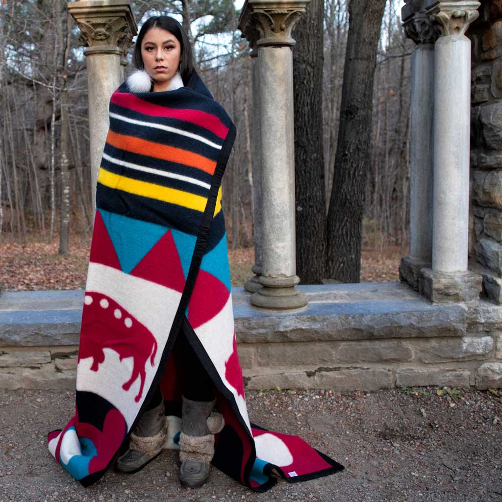 Boy Chief 'Buffalo' Blanket