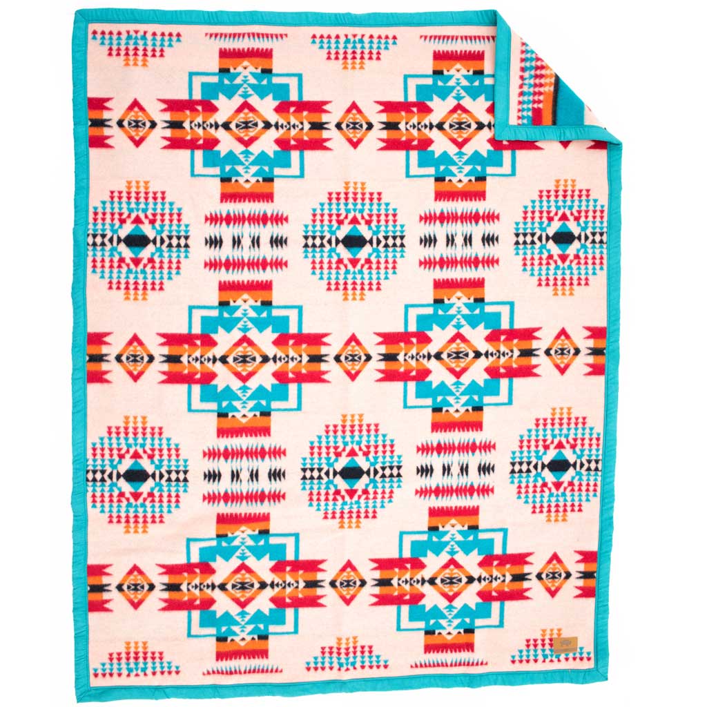 Boy Chief Blanket - Salmon Pink
