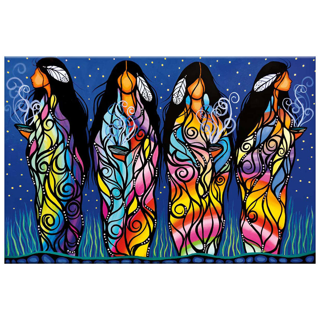 'Bringing Good Medicine' by Jackie Traverse - 12" x 18" Print