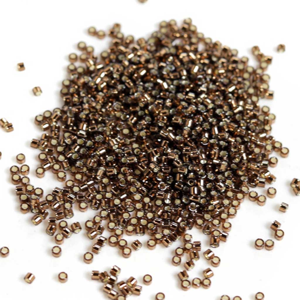 Brown Silverlined - Delicas