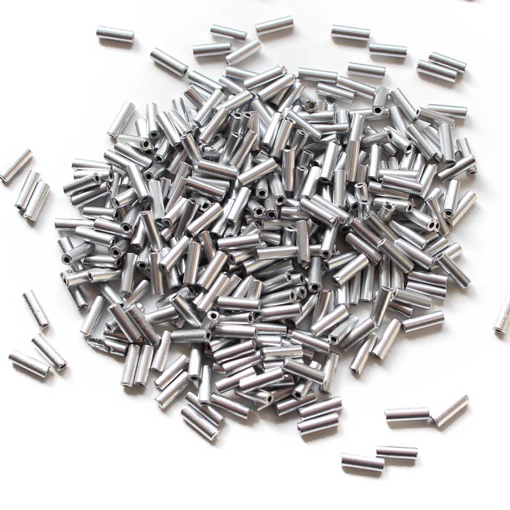 #3 Metallic Silver Bugles