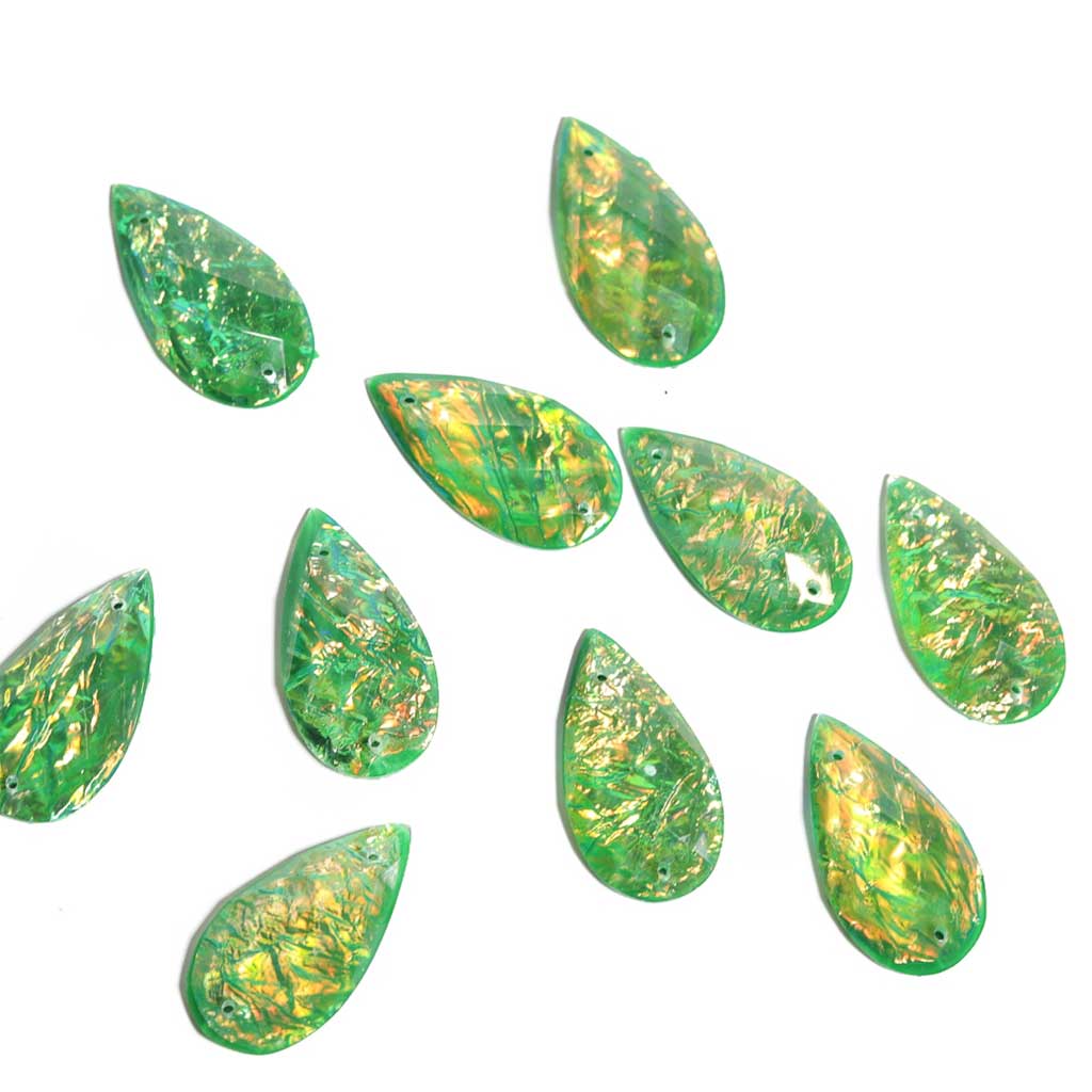 Dichroic Resin Cabochons