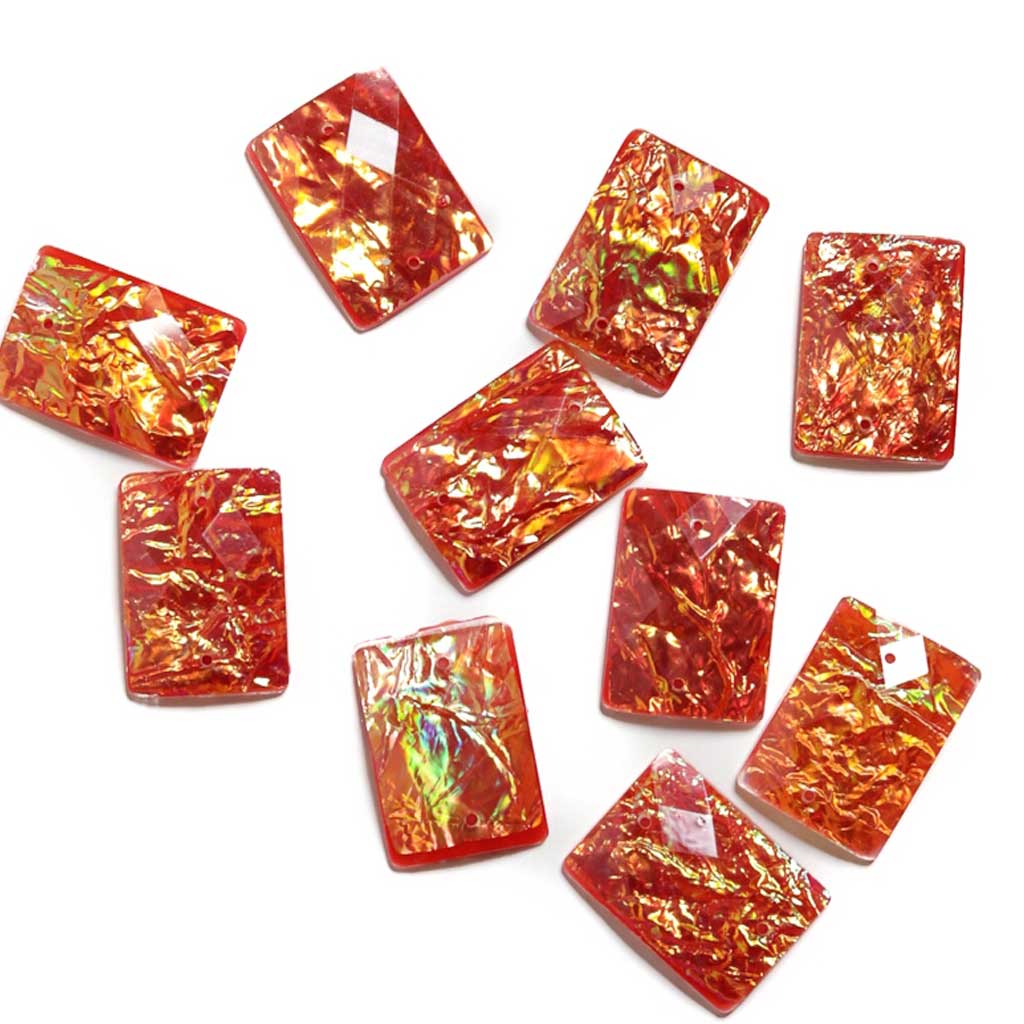 Dichroic Resin Cabochons