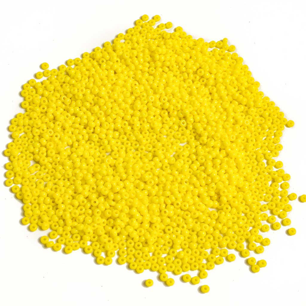 Lemon Yellow Opaque - Beaded Dreams
