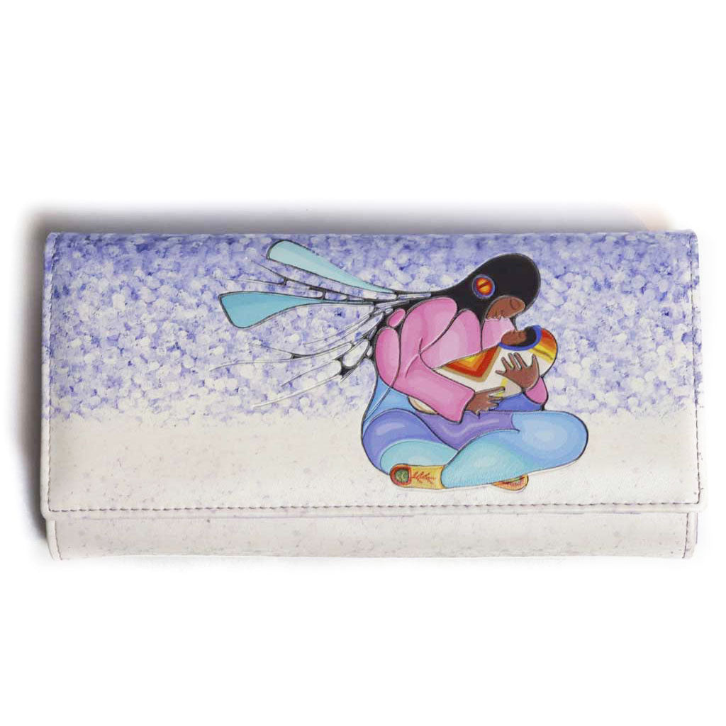 'Joyous Motherhood' Wallet by Cecil Youngfox