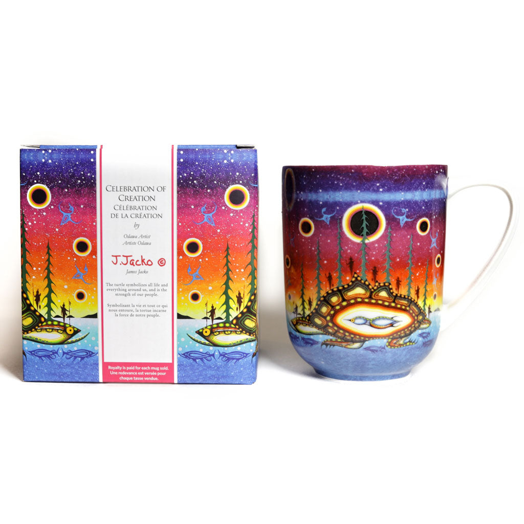 &#39;Celebration of Creation&#39; Mug by James Jacko