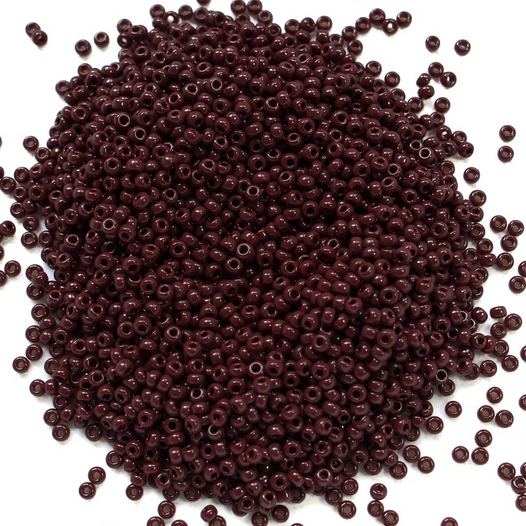Chocolate Brown Opaque - Size 11/0 Miyuki