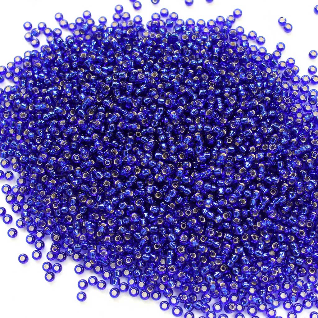 Cobalt Silverlined - Size 11/0 Miyuki