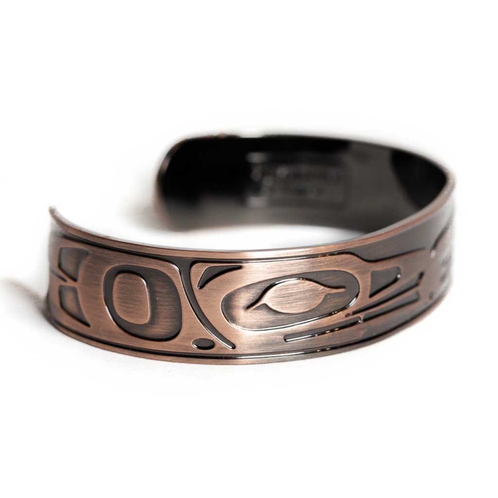 Copper Raven Bracelet