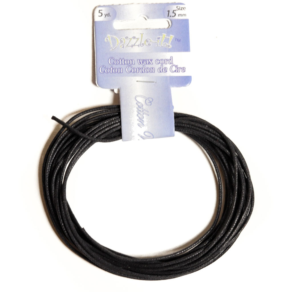 Cotton Wax Cord - 1.5mm
