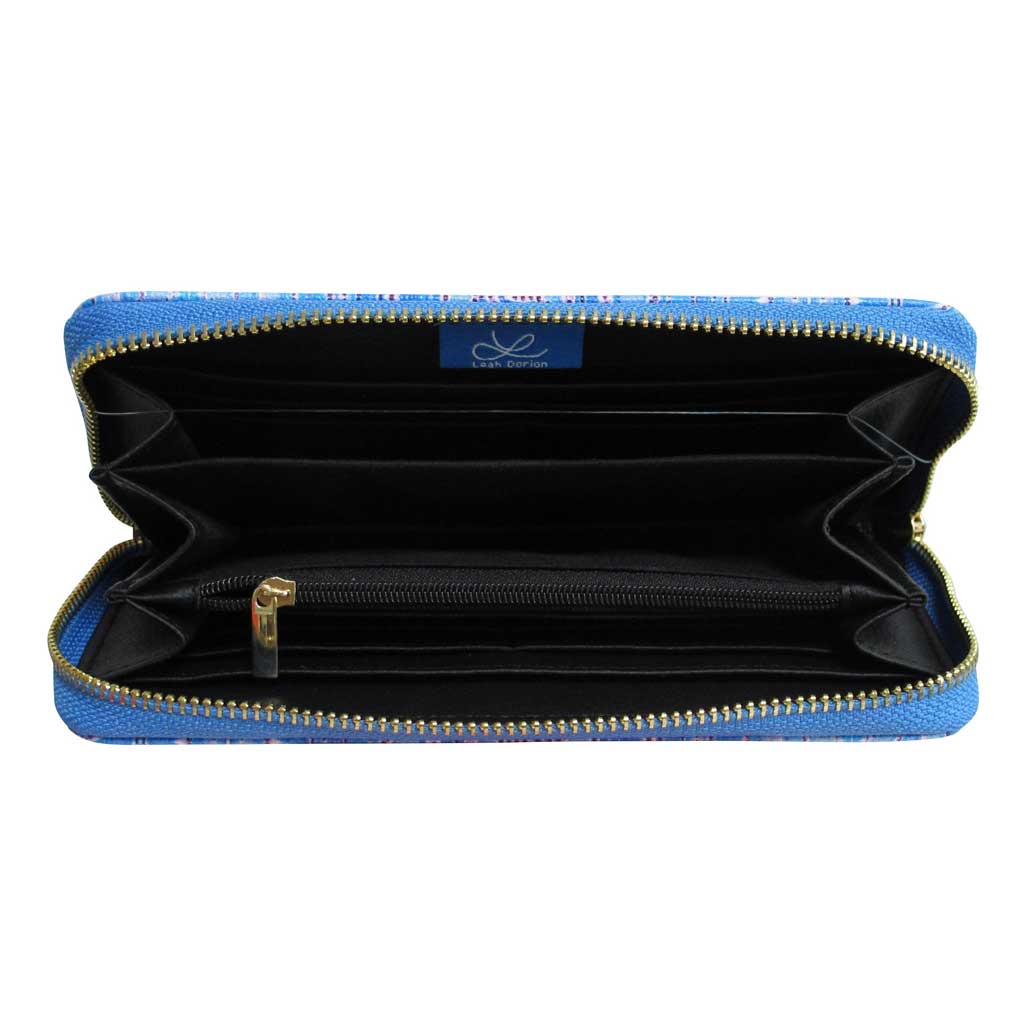 'Dancing Women' Zip-Around Wallet by Leah Dorion