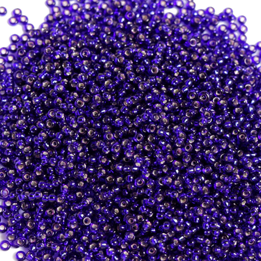 Dark Violet Silverlined Dyed - Size 11/0 Miyuki