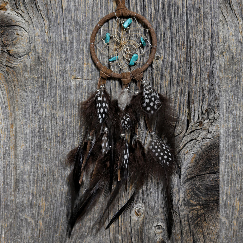Brown Dreamcatcher w/ Gemstones