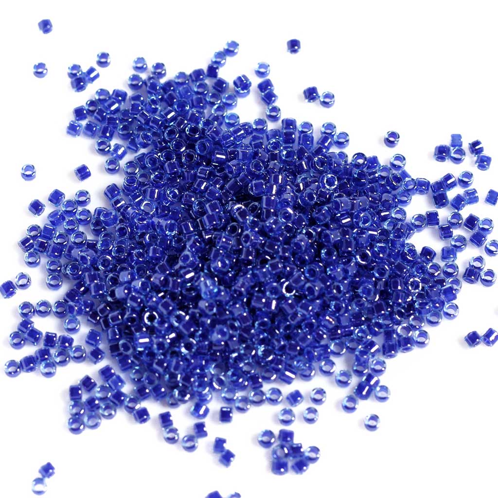 Aqua Sapphire Lined-Dyed - Delicas