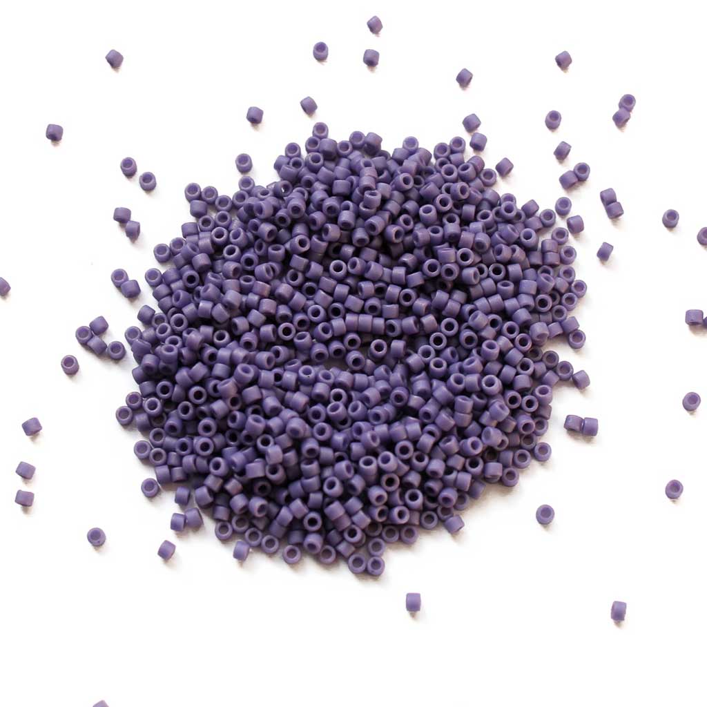 Frosted Glazed Purple Matte - Delicas