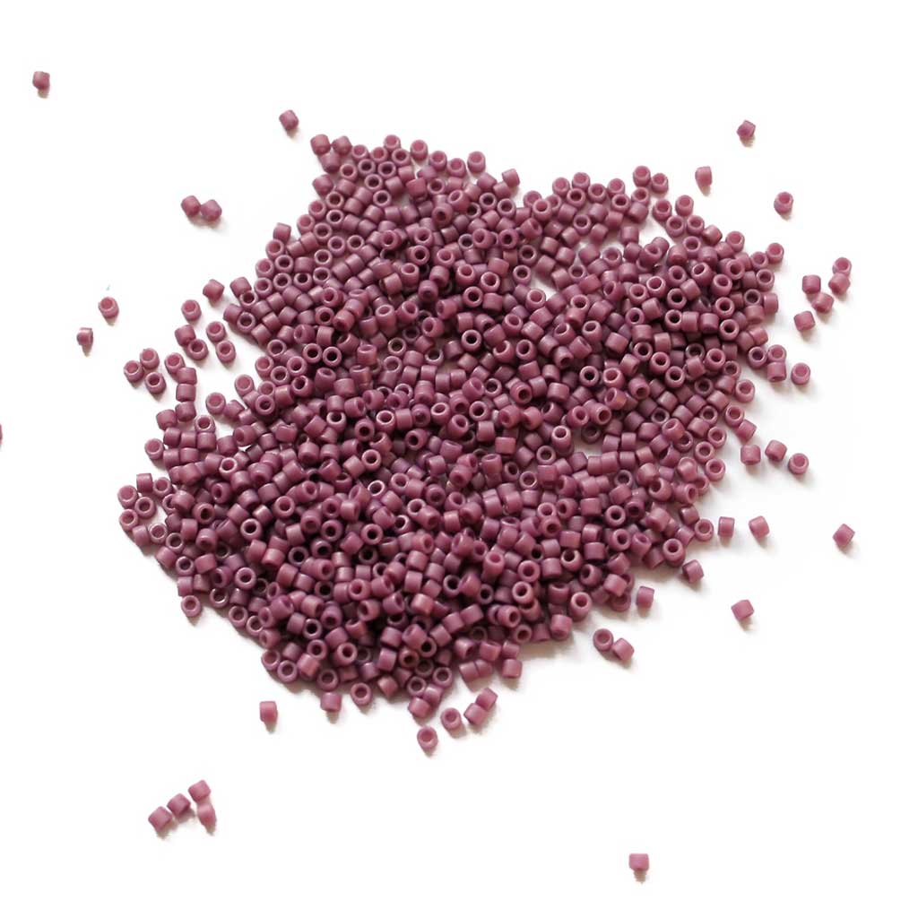 Frosted Glazed Purple Mulberry Matte - Delicas