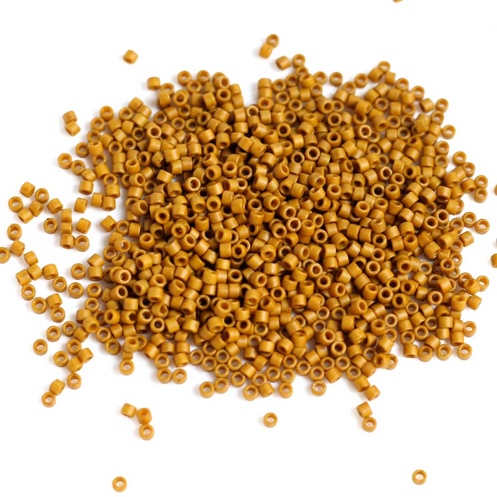 Frosted Glazed Brown Cinnamon Matte - Delicas