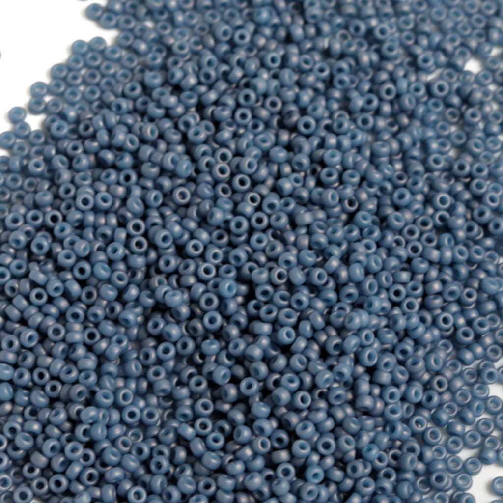 Light Denim Opaque Matte Lustre - Size 11/0 Miyuki