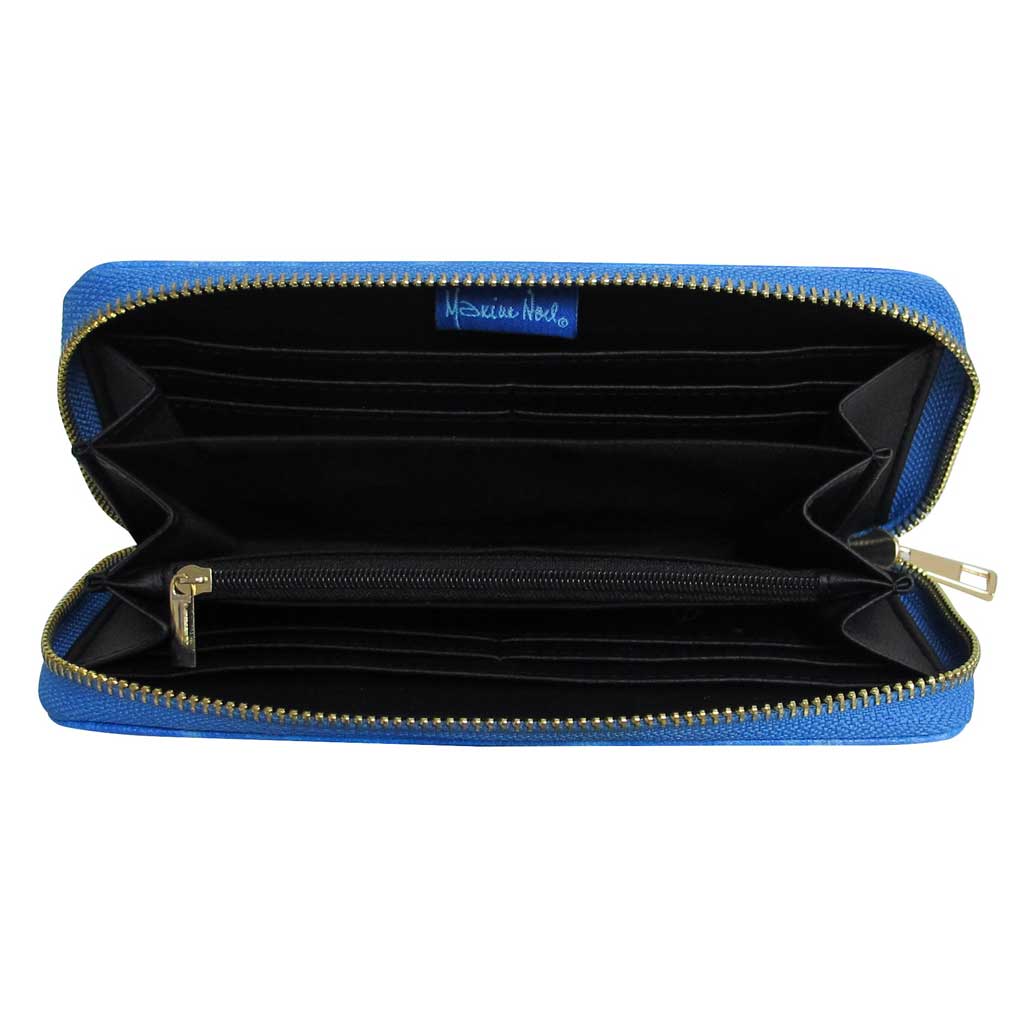 'Family Circle' Zip-Around Wallet by Maxine Noel