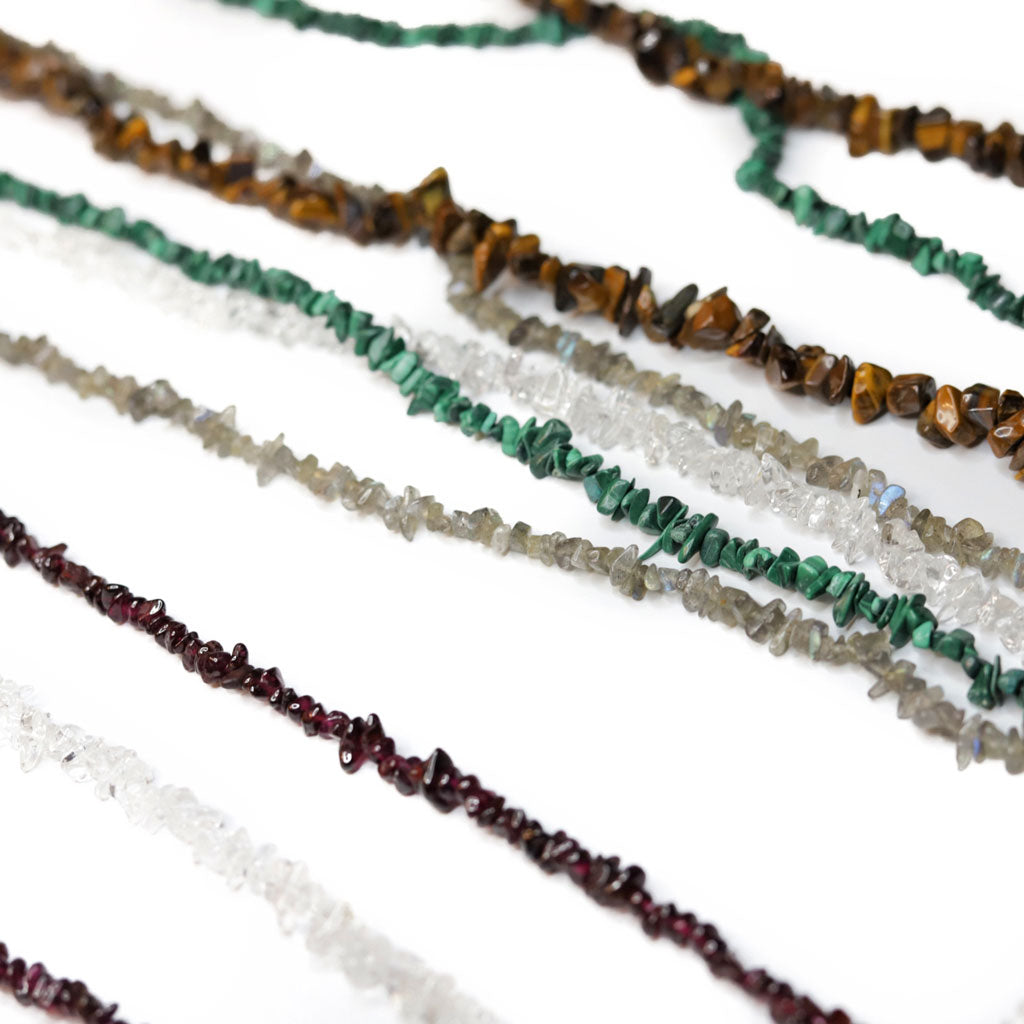 Gemstone Chip Strands