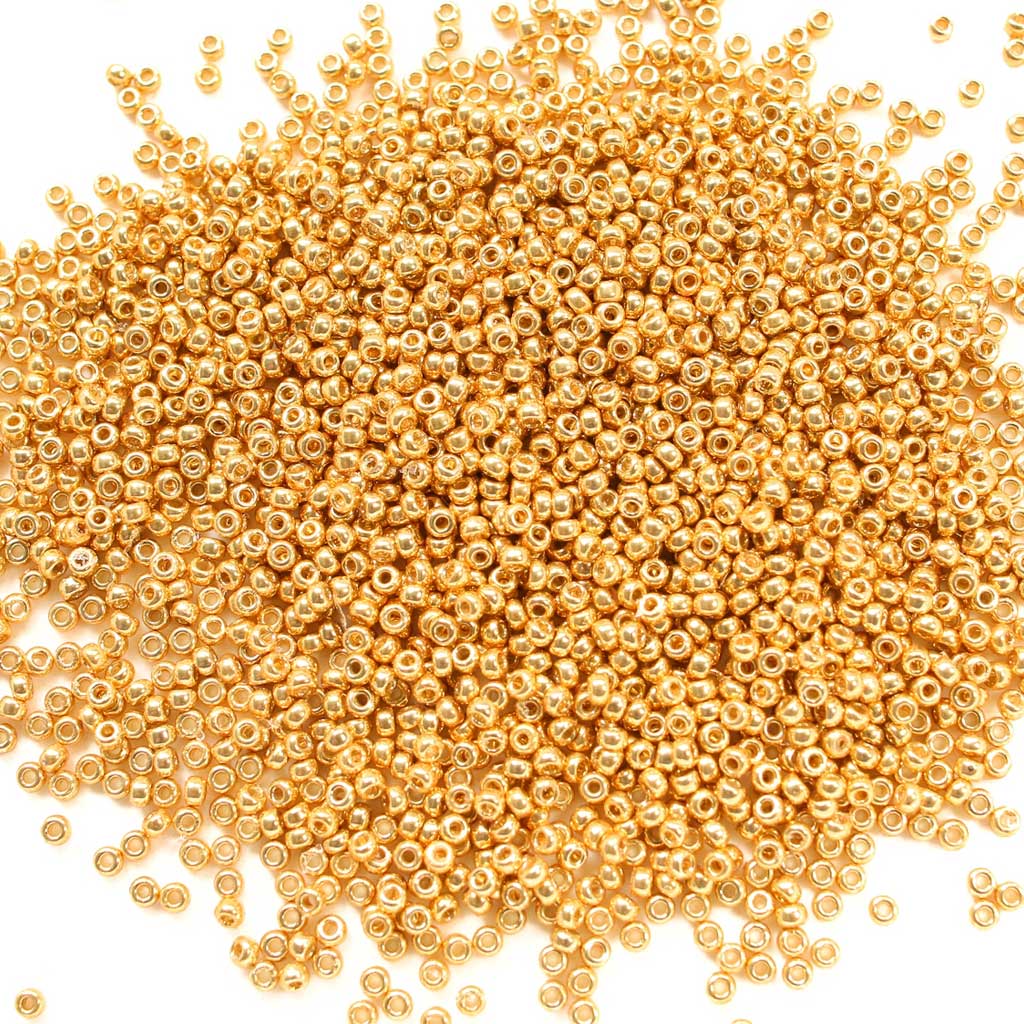 Galvanized Duracoat Gold - Size 11/0 Miyuki