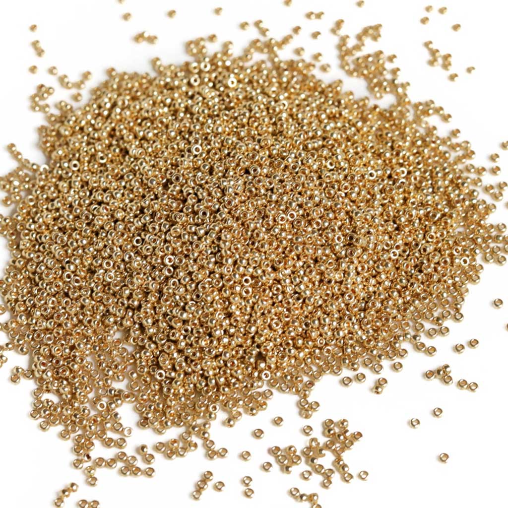 Gold Galvanized - Size 15/0 Miyuki