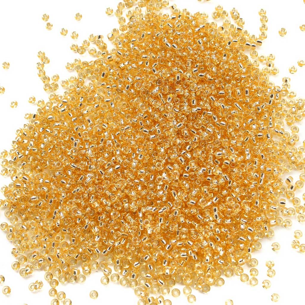 Gold Silverlined - Size 11/0 Miyuki