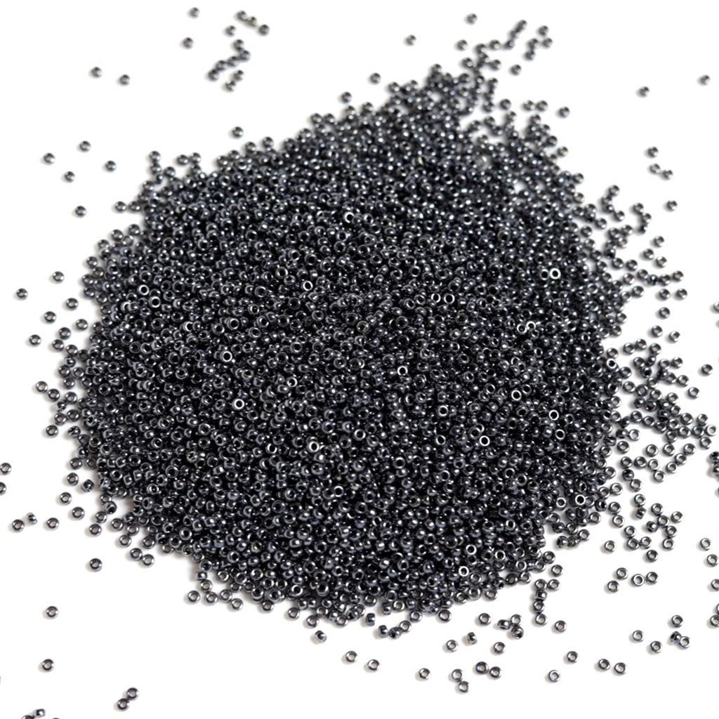 Gunmetal - Size 15/0 Miyuki