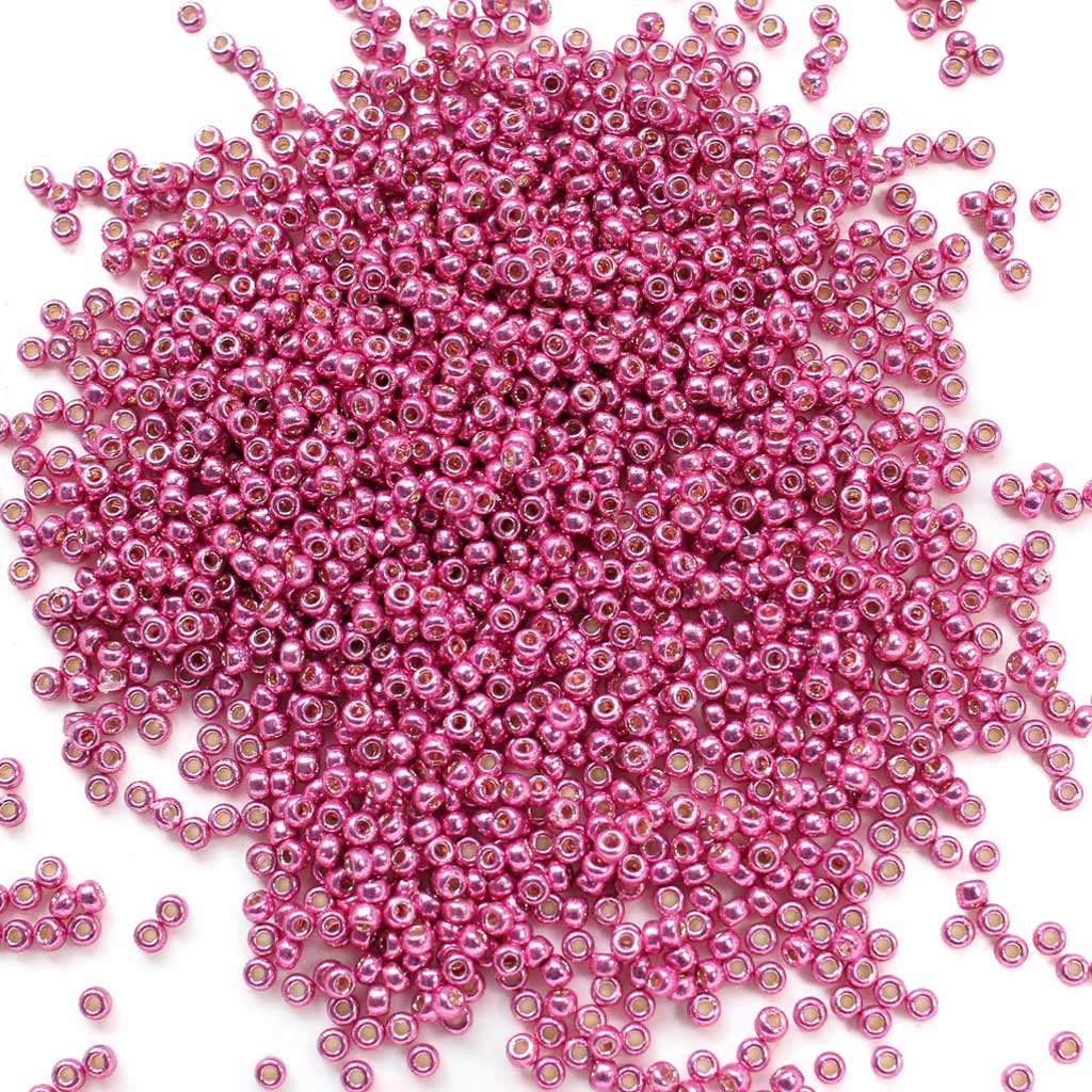 Galvanized Duracoat Hot Pink - Size 11/0 Miyuki