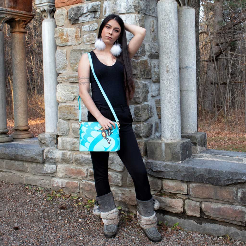 'Hummingbird' Artist Purse by Francis Dick