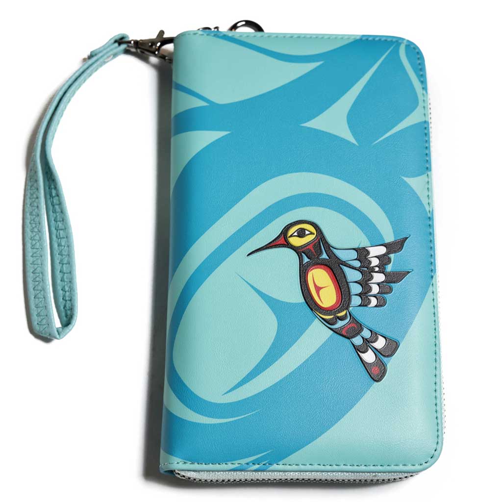 'Hummingbird' Travel Wallet by Francis Dick