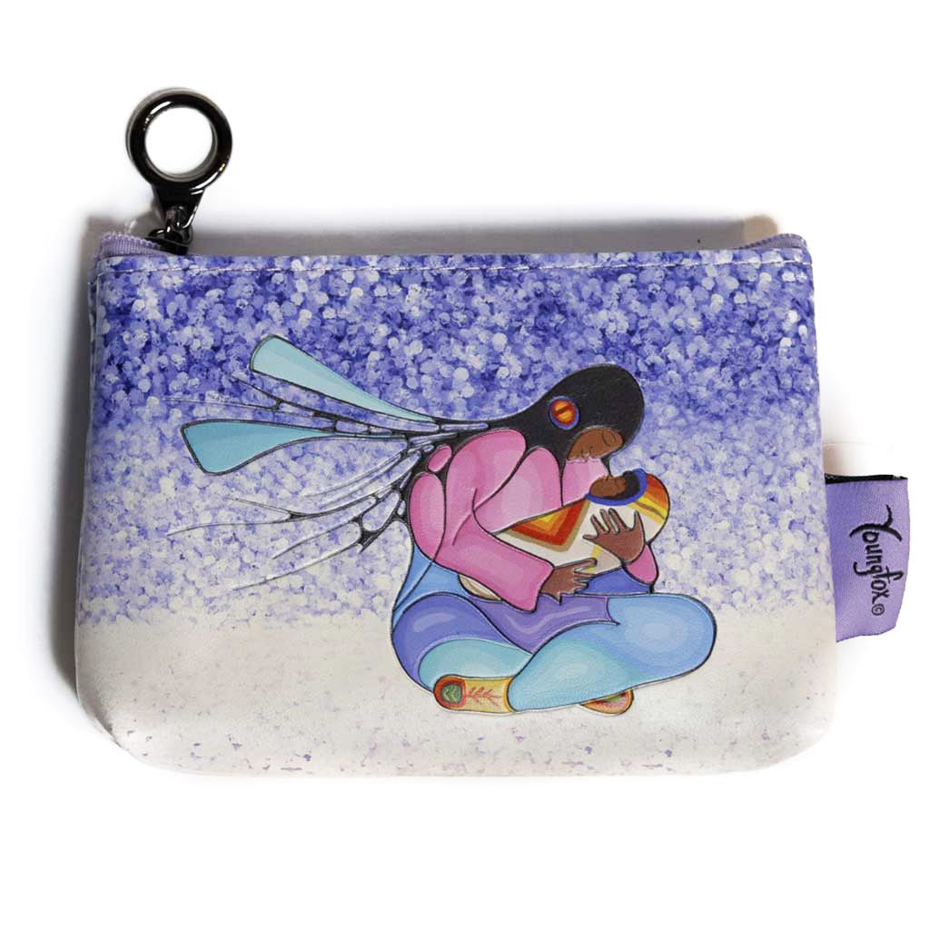 &#39;Joyous Motherhood&#39; Coin Purse by Cecil Youngfox