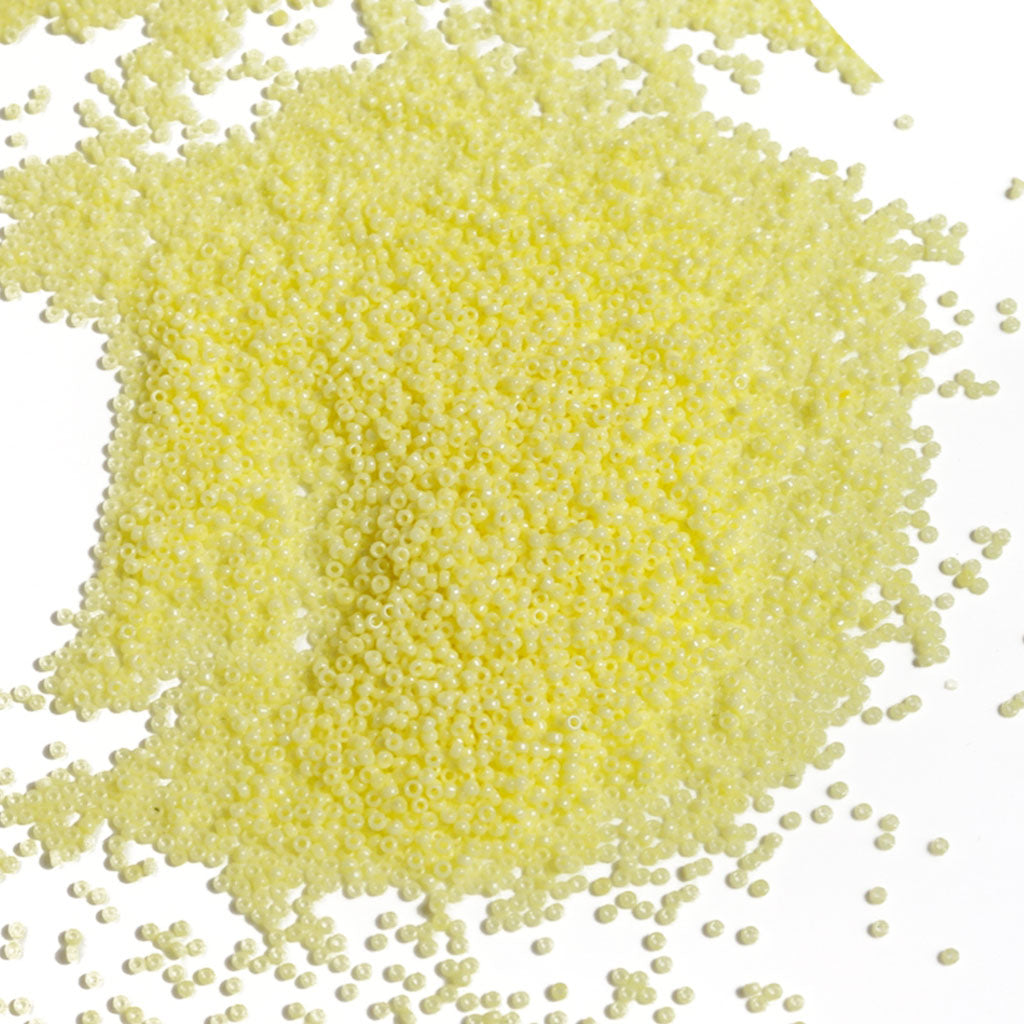 Lemon Silk Opaque Duracoat - Size 15/0 Miyuki
