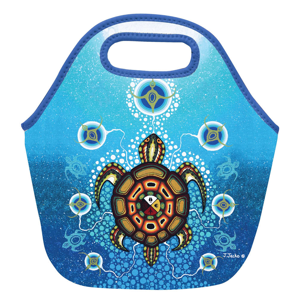 'Medicine Turtle' Insulated Lunch Bag