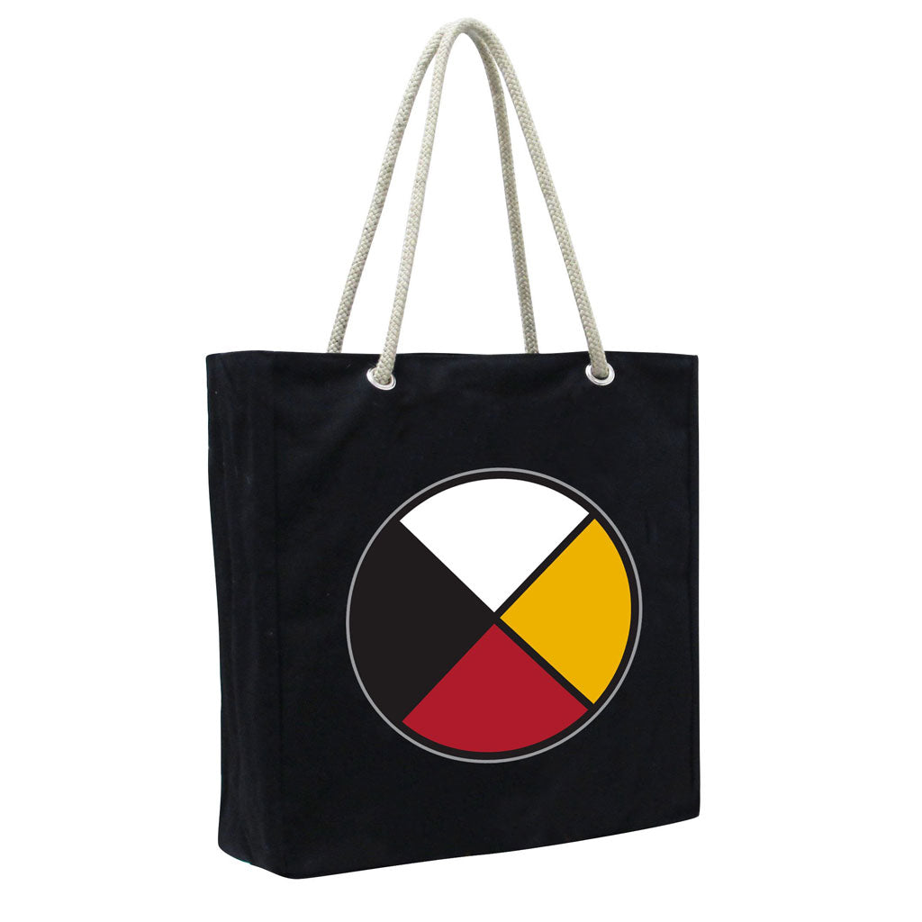 Medicine Wheel Eco-Cotton Tote