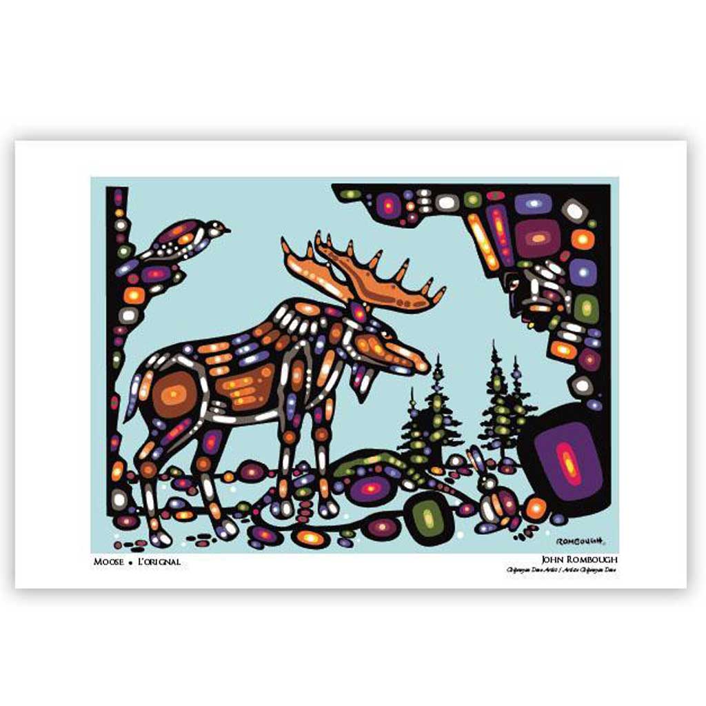 Art Card - 'Moose' by John Rombough