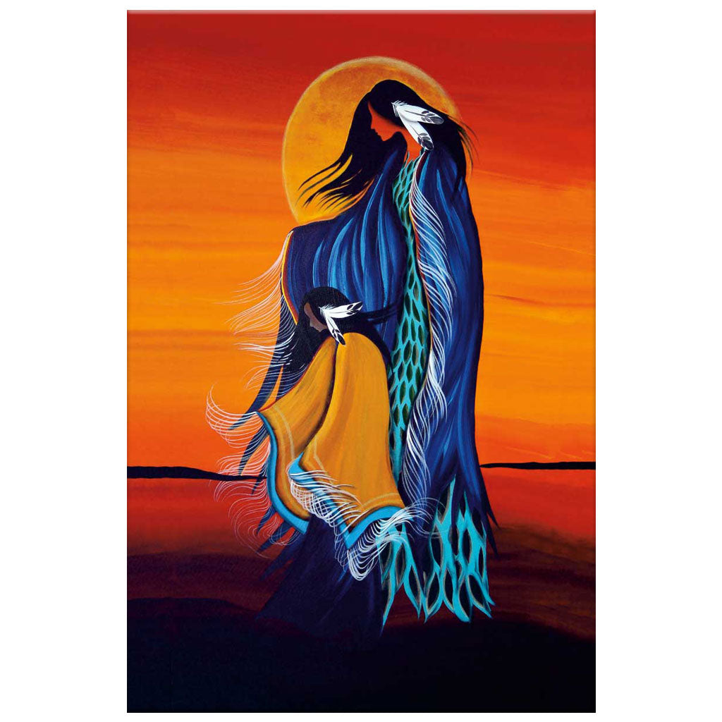 'Mother and Daughter' by Betty Albert - 12" x 18" Print